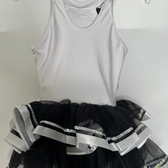 Silver Sequin Collared Tutu - Picture 4 of 8